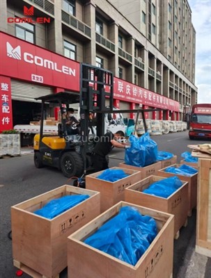 20 enheter av 4HK1-TC cylinderblock levereras